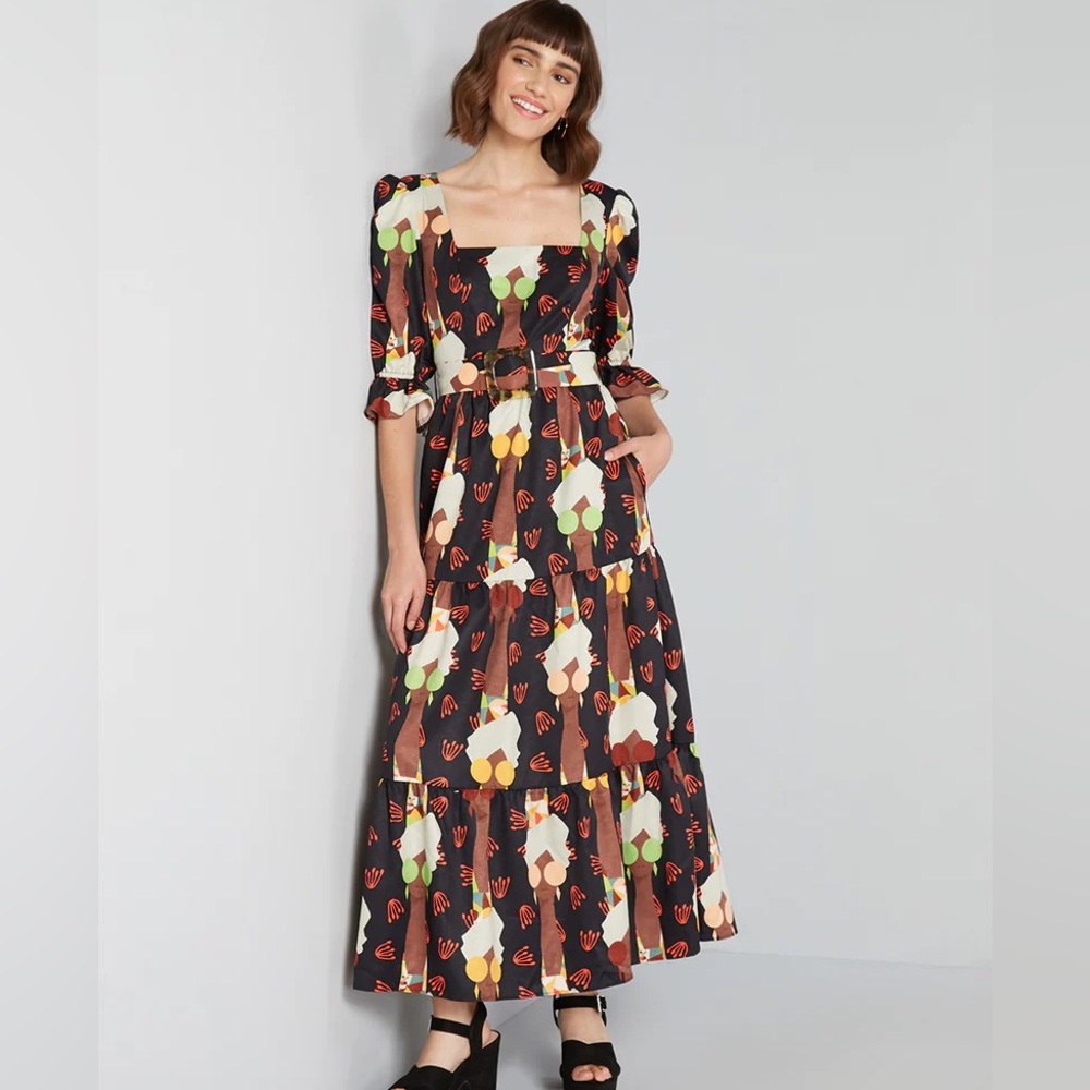 New Anthropologie Hutch Let’s Go Boho Dress